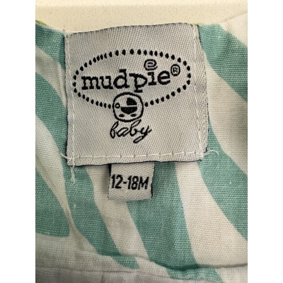 mudpie Baby Girls boys Bodysuit Romper Summer Clothes size 12-18M elephant - Picture 6 of 9